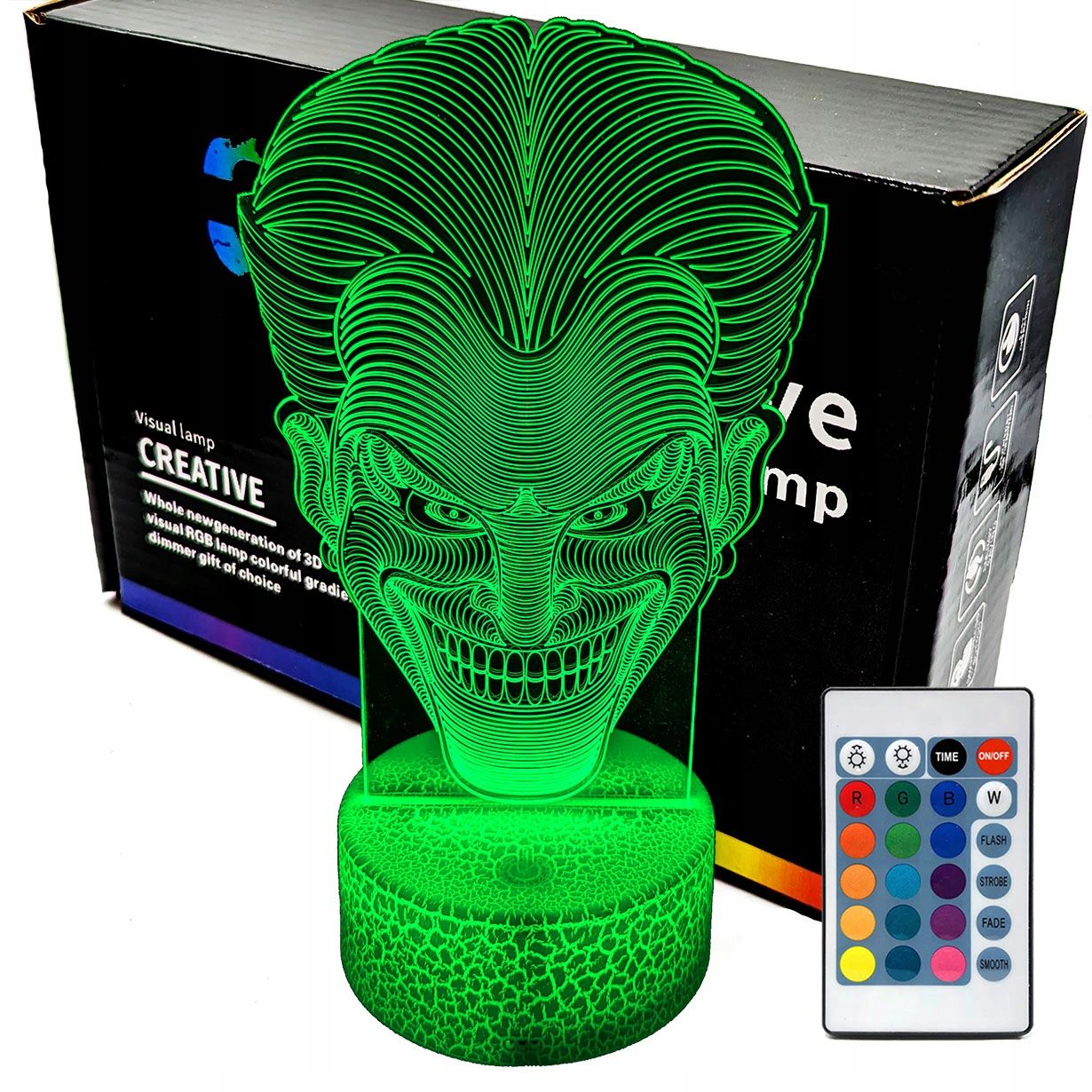  3d naktinė lemputė lempų daugiaspalvis