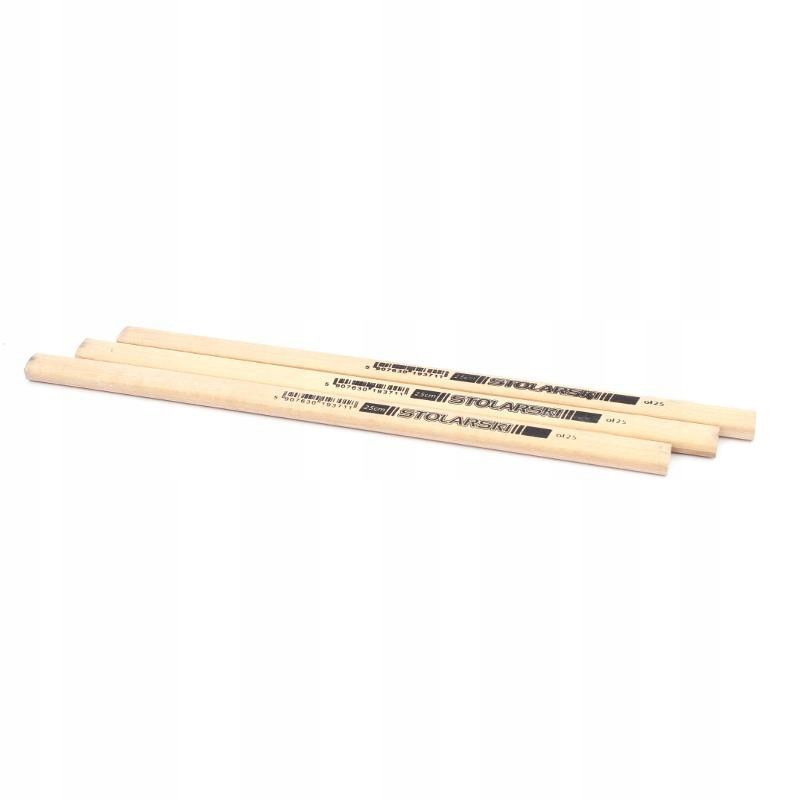  Dailidės pieštukas stačiakampis 18cm hb be spausdinio