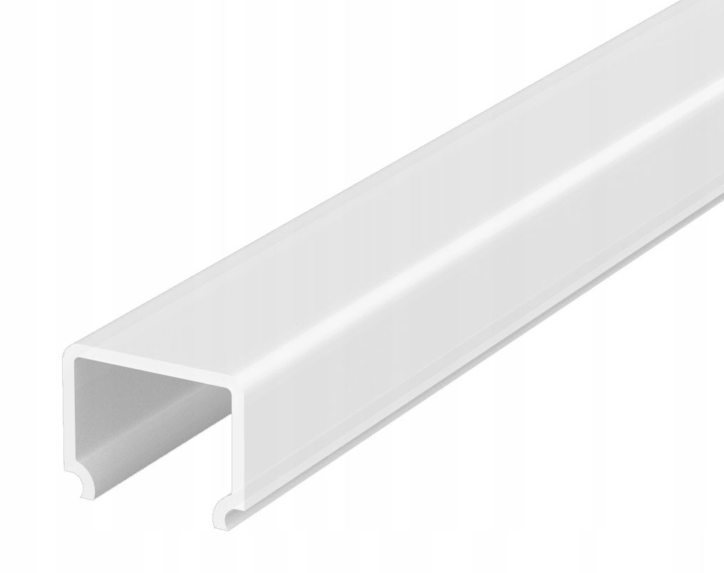  Kopa melns alumīnija profils atzina slim eco led sloksnēm 2m + kapuci