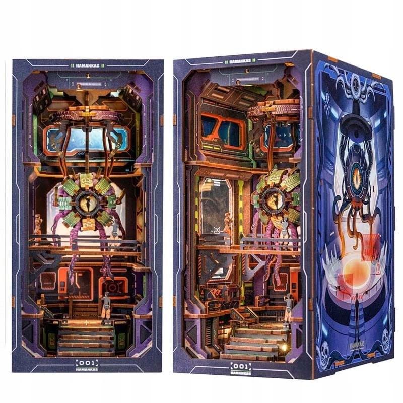  Komplektas surinkimui cottage diy book nook sherlock holmes su baker street