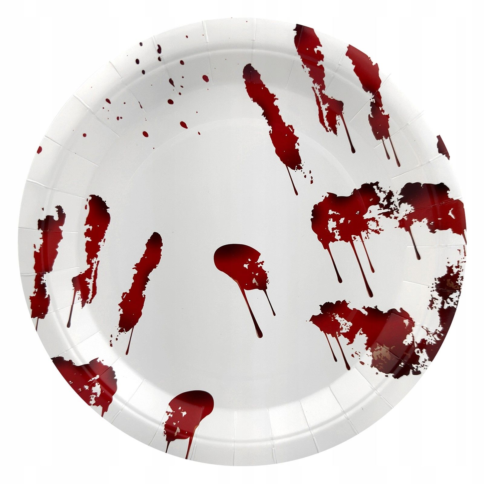  Slamky halloween krwawa dlaň papier krv 6 ks