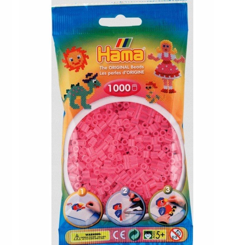  Hama 207-103 - svetlo žltý - 1000 korálky midi - krk