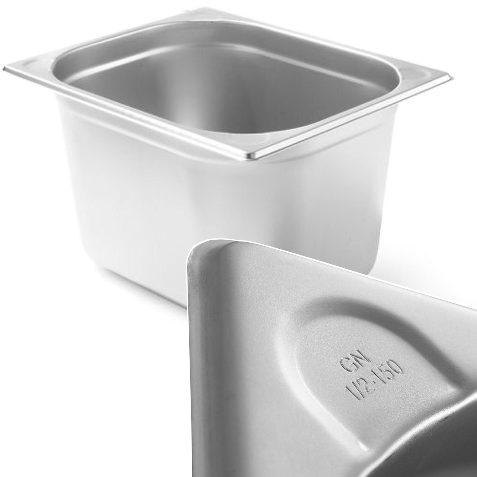  Gn konteineris 2/3 nerūdijantis plienas 150mm pietrowanie gastronominis į zmyware