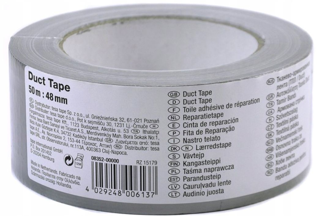  Paranduslint tesa 56388-00001-08 extra power must värv 50mm 25 meetrit