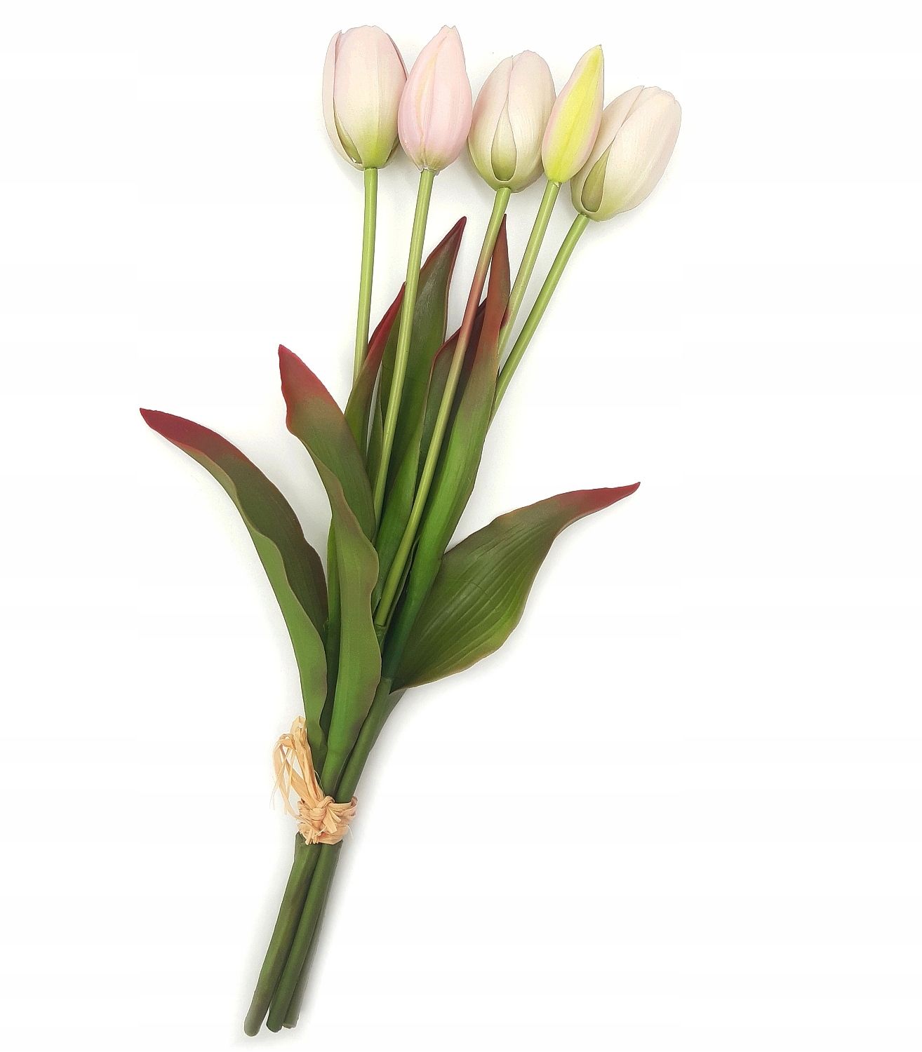  Tulpe tulpes pušķis mākslīgie ziedi lillā