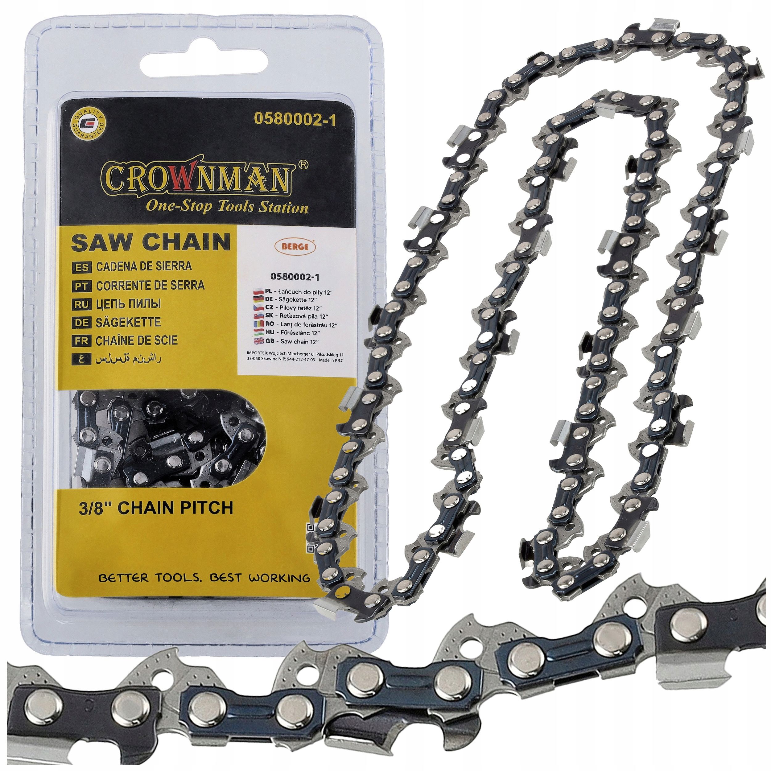  Kette 12" für eine benzinsäge schneiden 3/8 springen ketten für den läufer