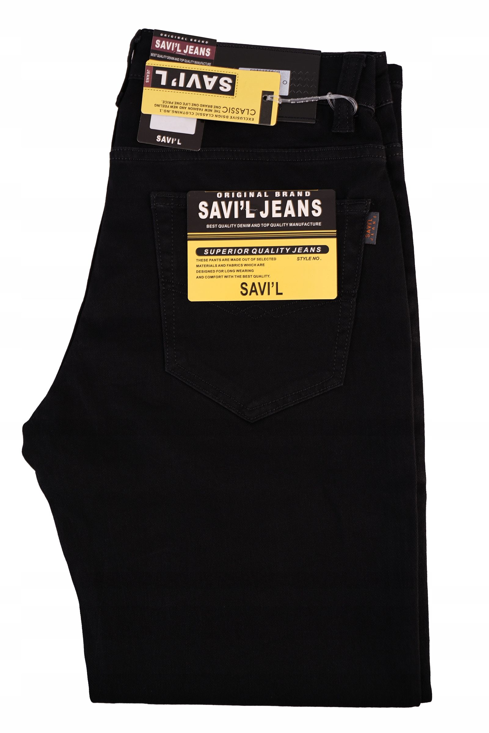  Pánské kalhoty bavlna šedá džínovina sarol jeans w48 l30 pás 124-128 cm