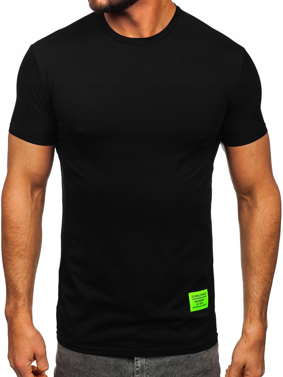  Herren-t-shirts rundhalsausschnitt denley größe m