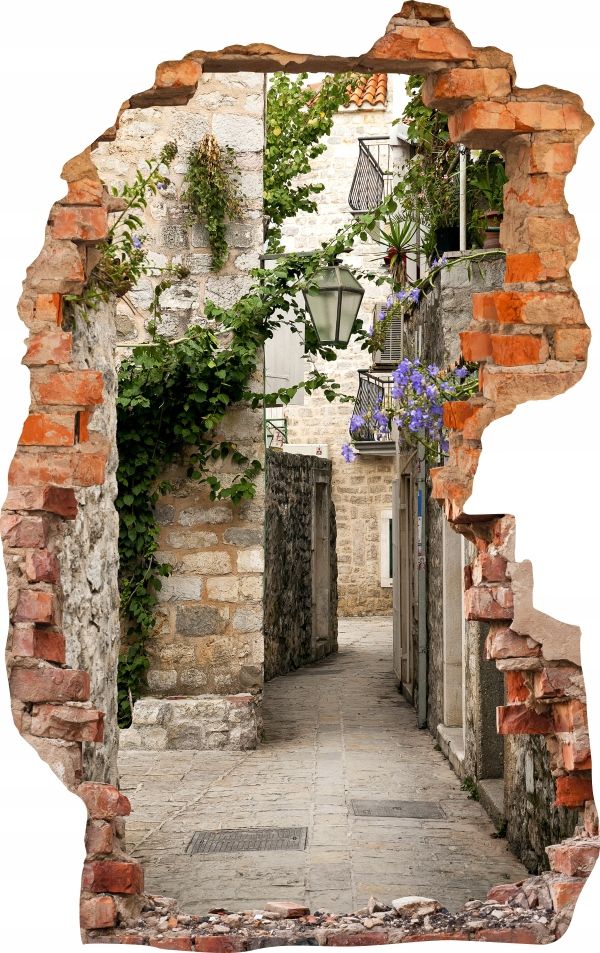  Sienas uzlīmes foto tapetes caurums 688 daba