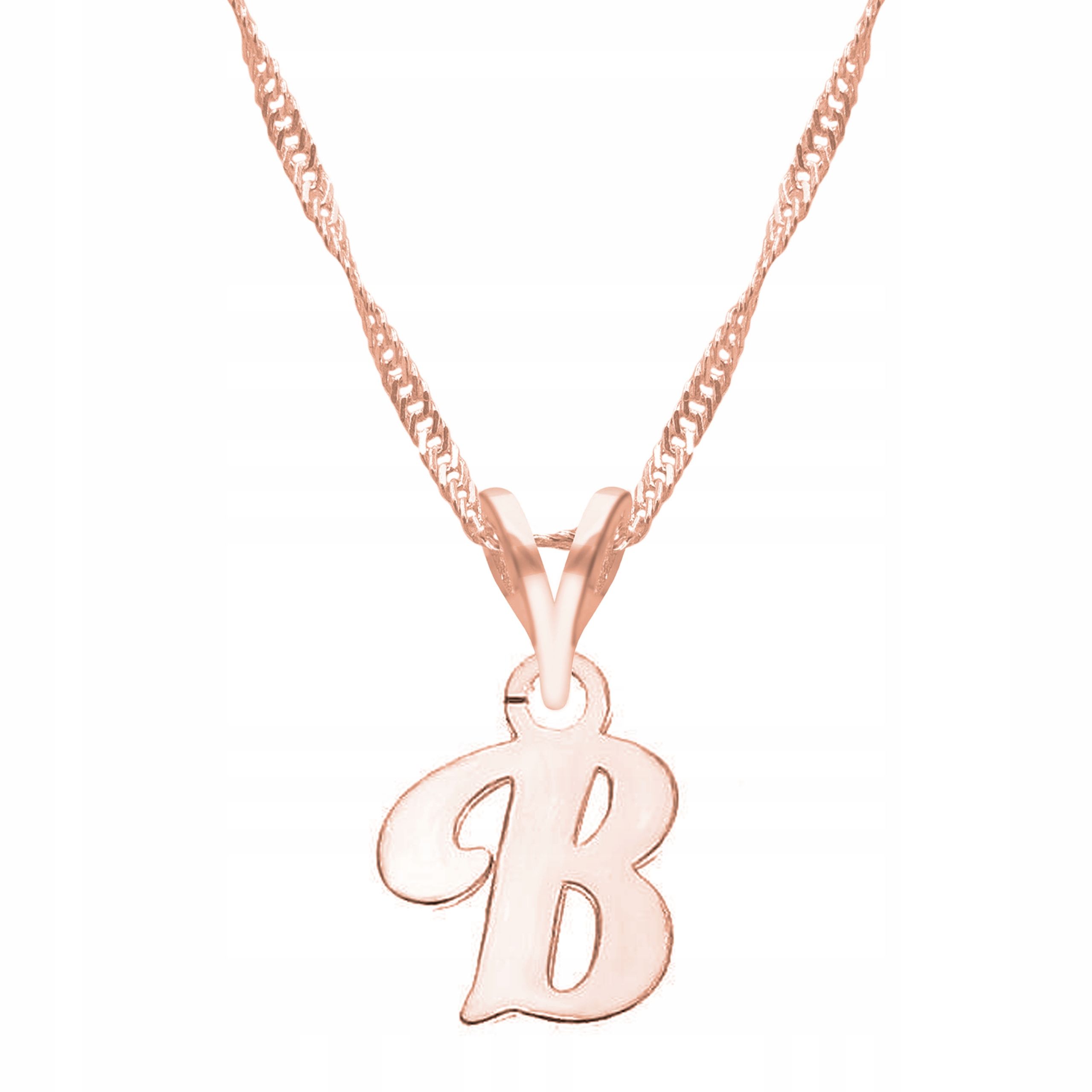  Goldkette halskette 925 mond hörner