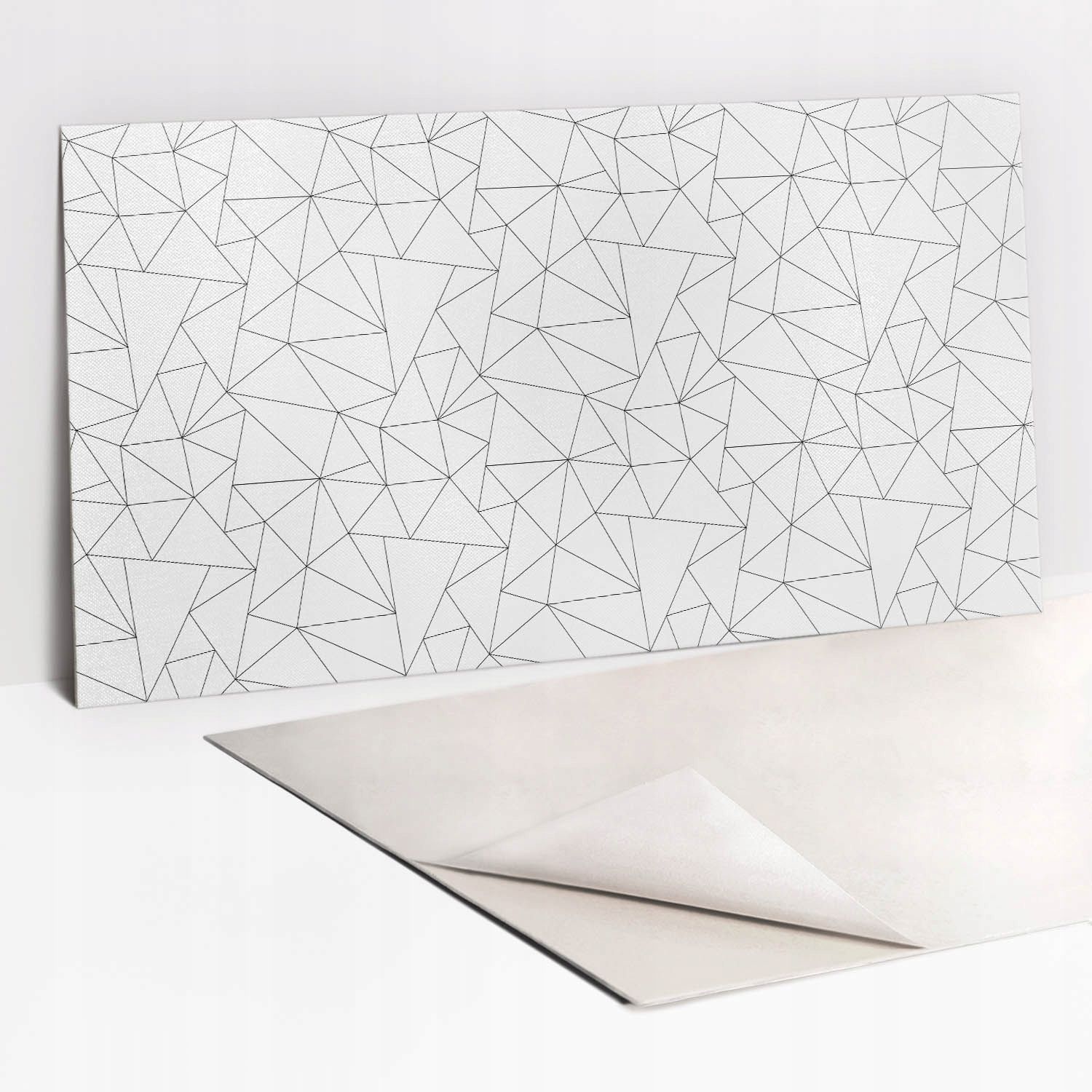  Sticky vinyl panels wall mounted waterproof stone texture 100x50 cm