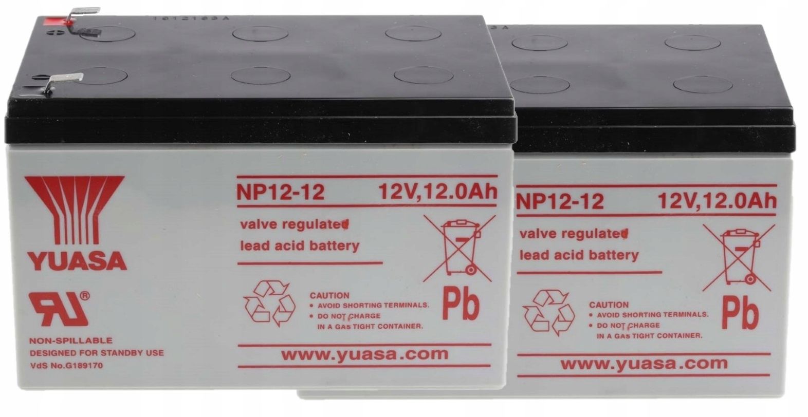  Apcrbc52 rbc 52 #52 battery pack yuasa uninterruptible power supplies/ ups apc 2x re12-12 12v 12ah