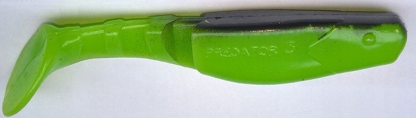  Manns predator 3,5cm pērles fluo gaismas tārps. gr