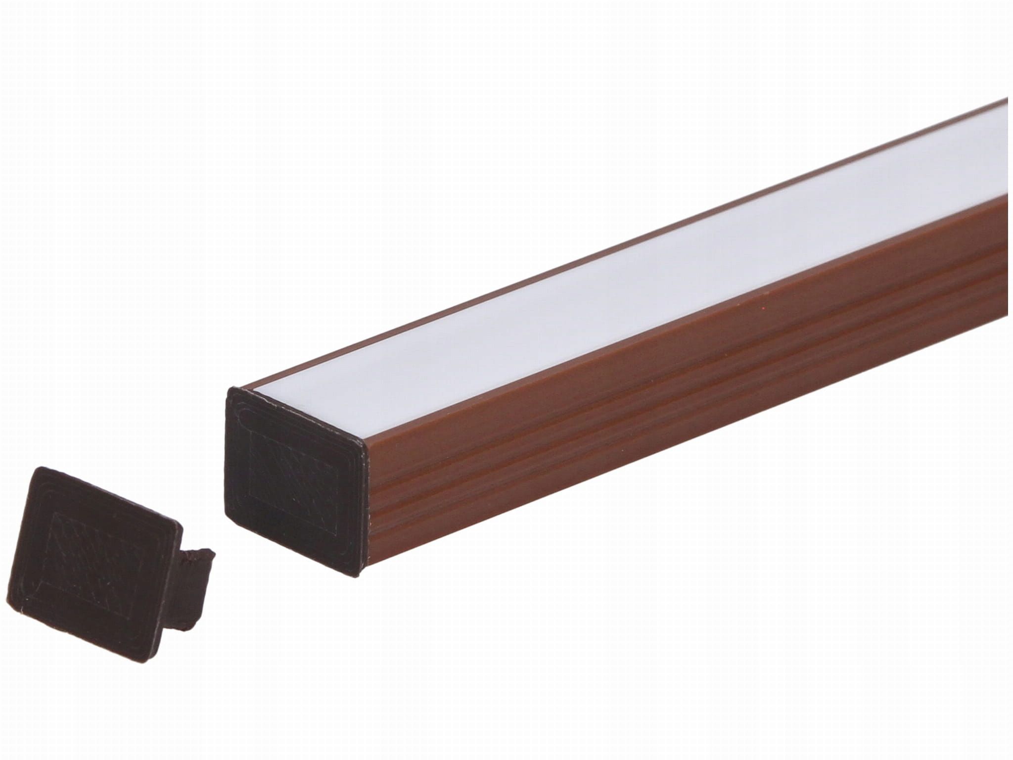  Dangtelis pvc corner juodos spalvos