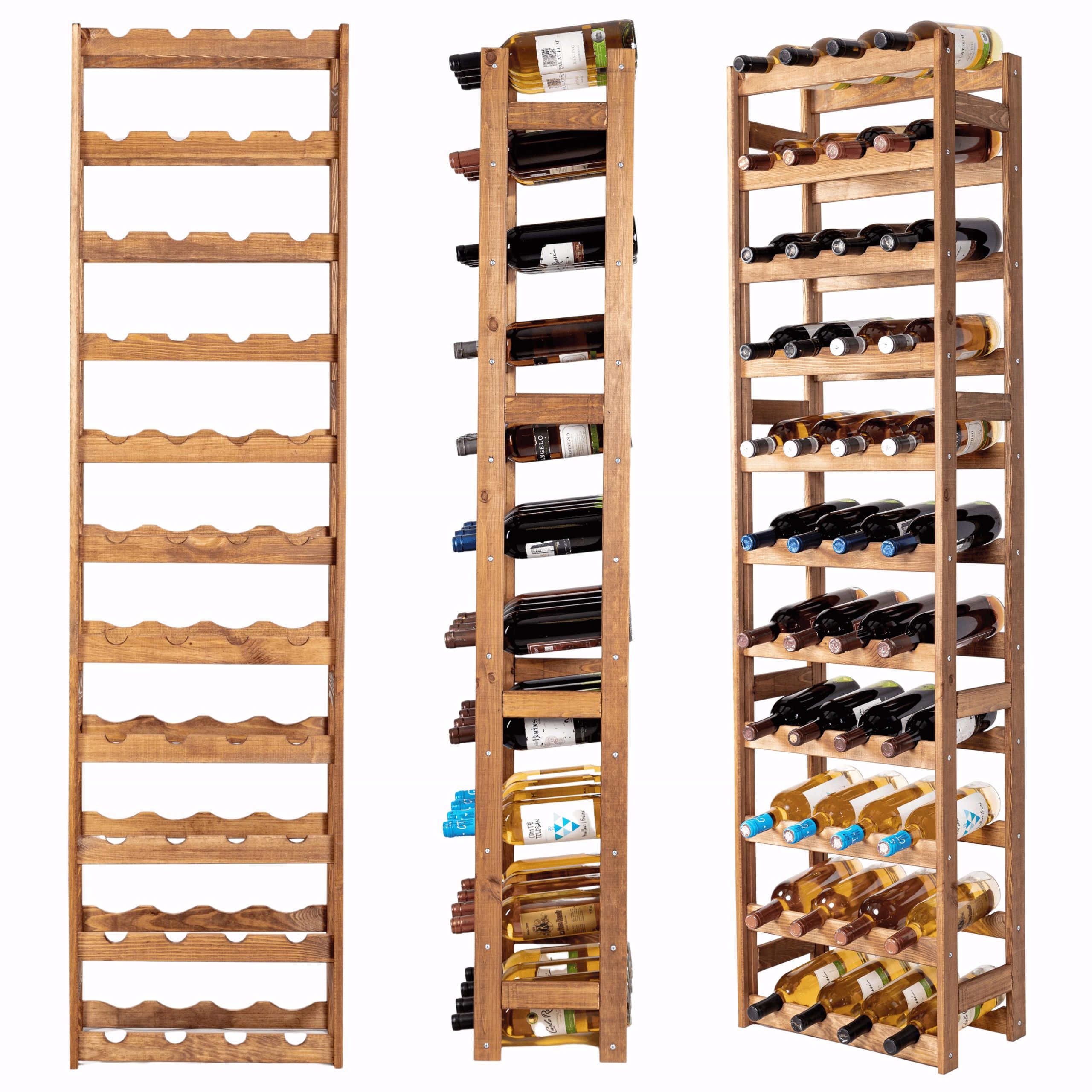  Regal vīnam koka statīvs pudeļu plaukts kabinets par alkoholu 12 kurpe