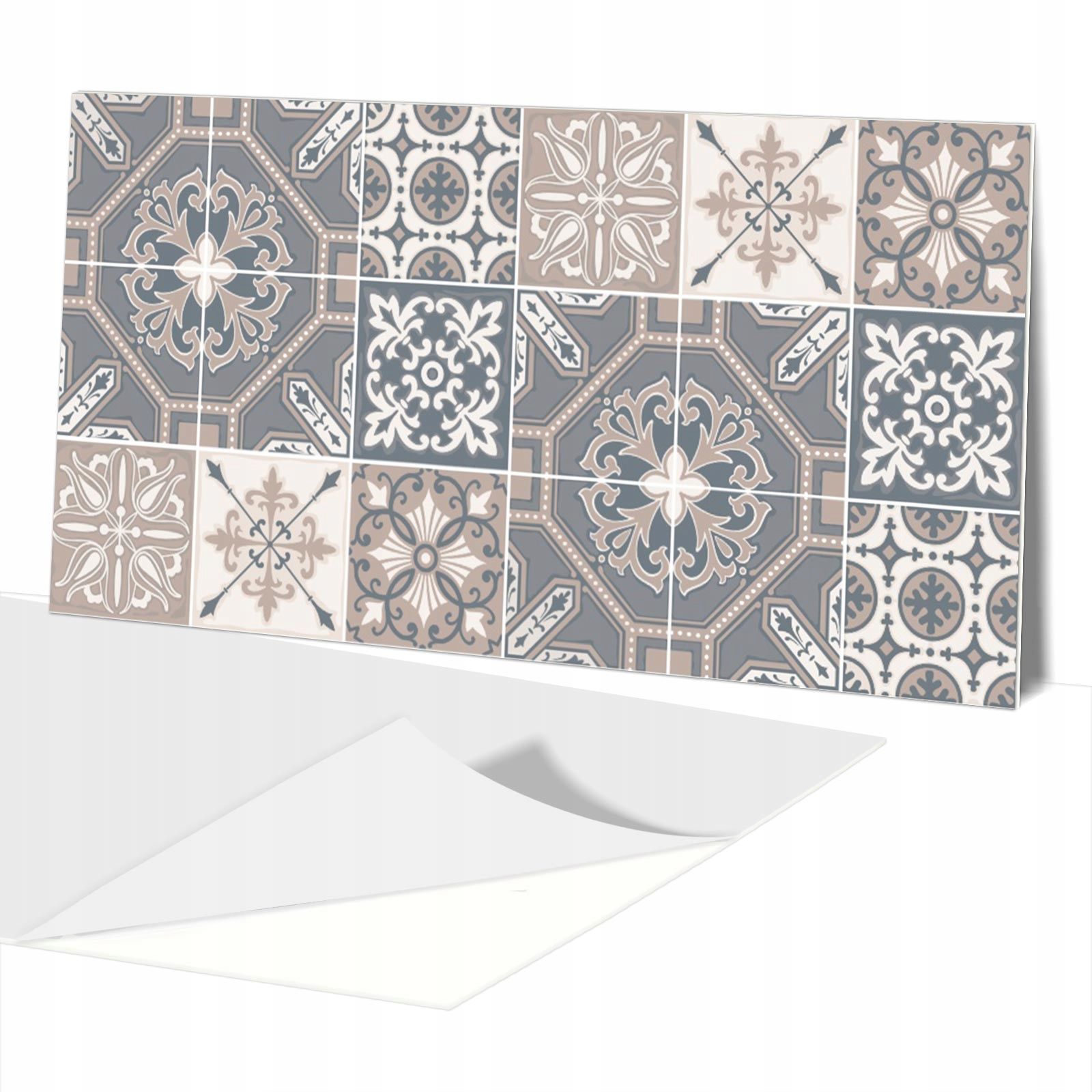  Lipīga plāksne pvc paneļi uz sienas marokānis patchwork 100x50cm
