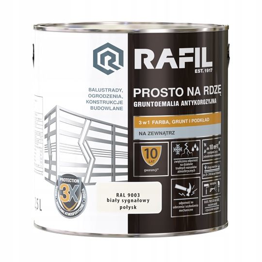  Rafil prosto od rzi barva na kov 2,5l szary antracitová barva polysk 7016