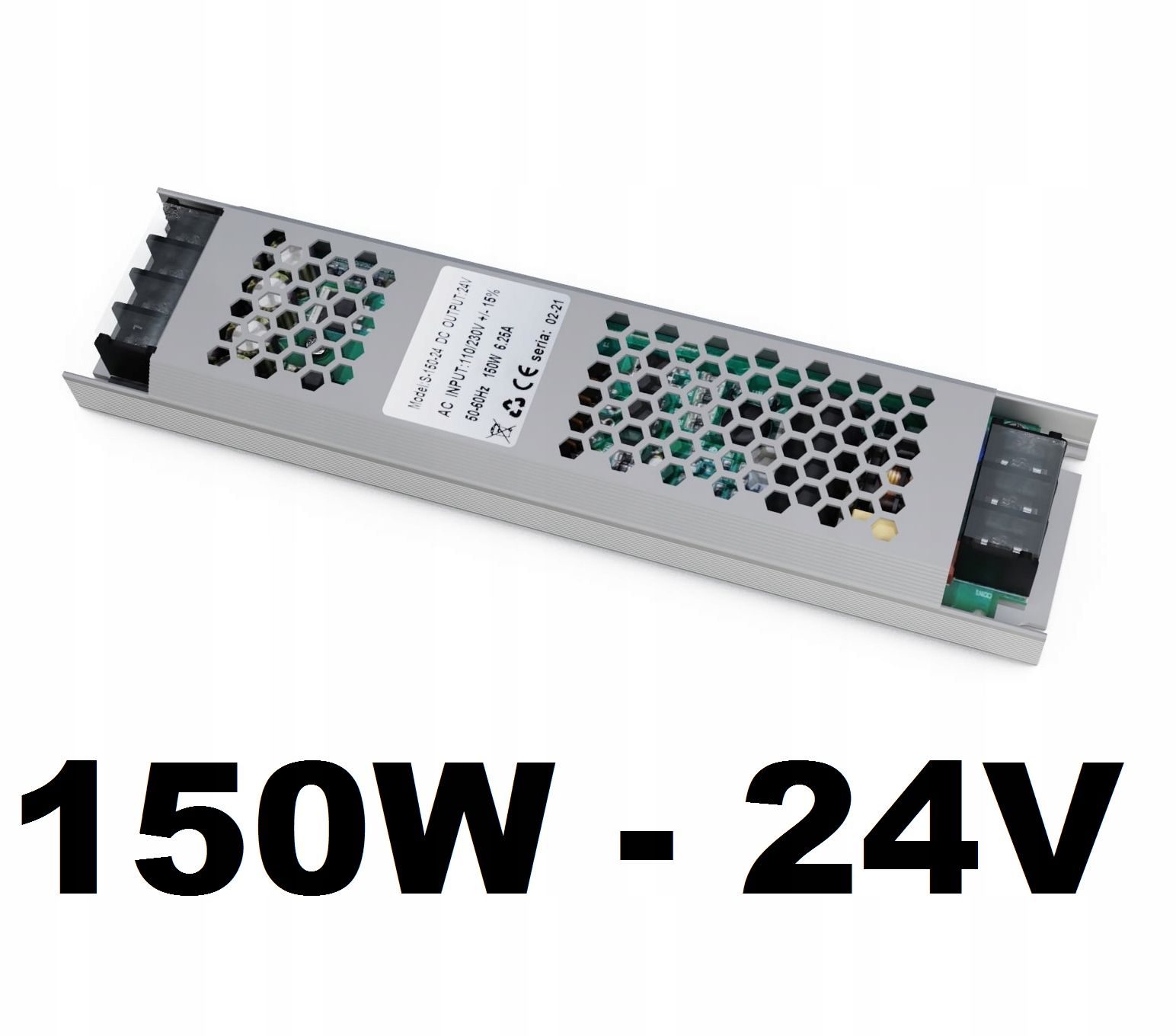  Modulárny napájací zdroj pre led pásy slim cctv 24v 120w