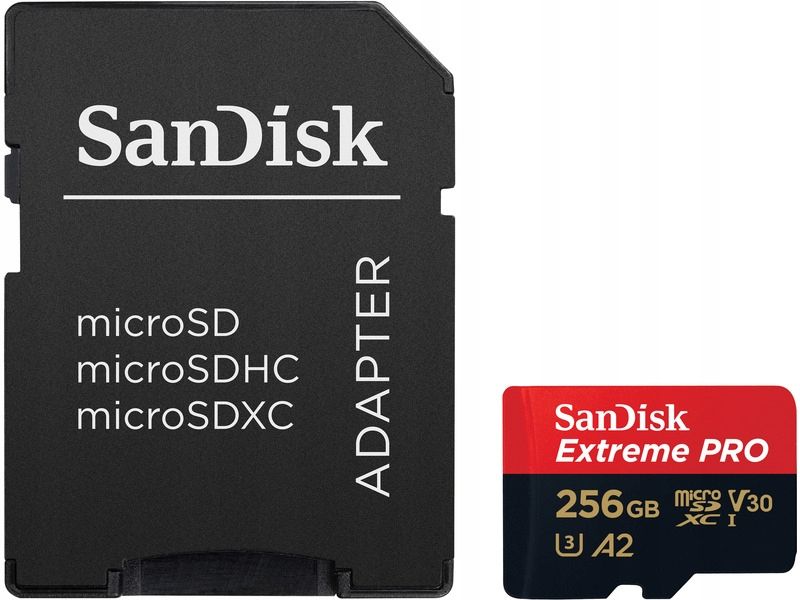  Sandiskas micro sdxc extreme 128gb 190mb/s u3 v30 a2