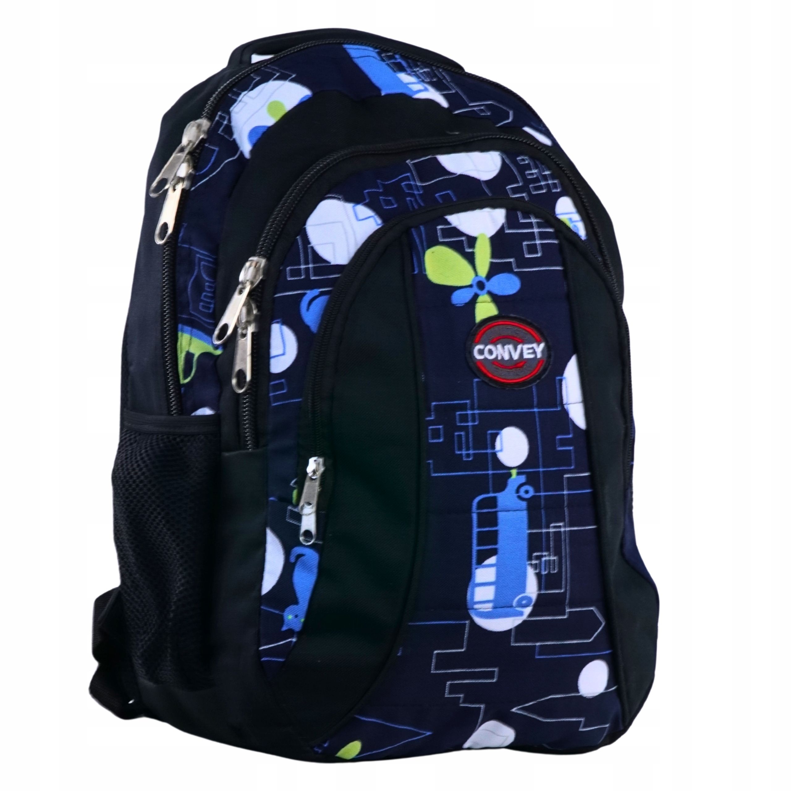  Schulrucksack klasse 1-4 42x34x19cm wrc polnisches produkt convey
