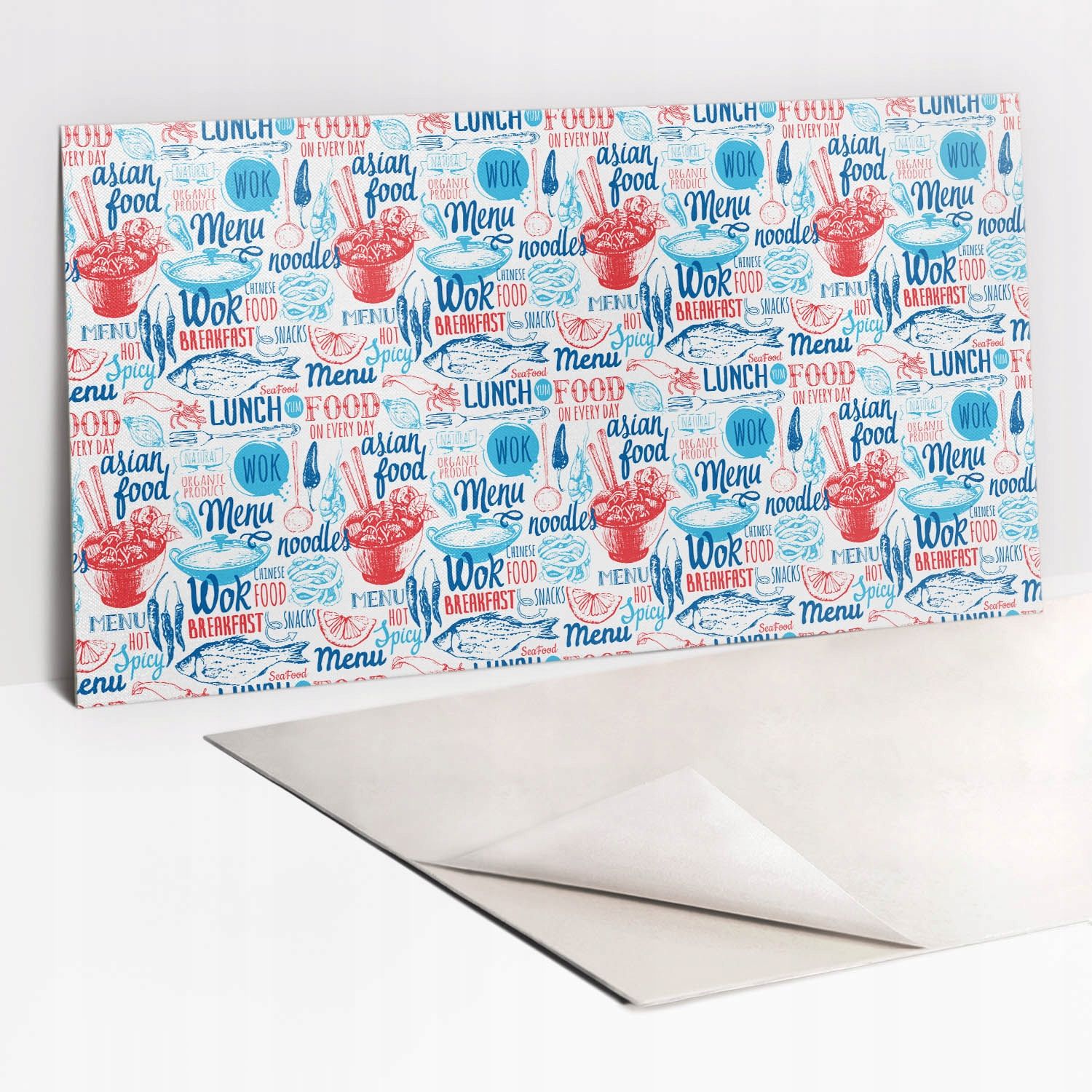  Lipīga plāksne pvc uz sienas, stāvs moderns moderns rindas 100x50 cm