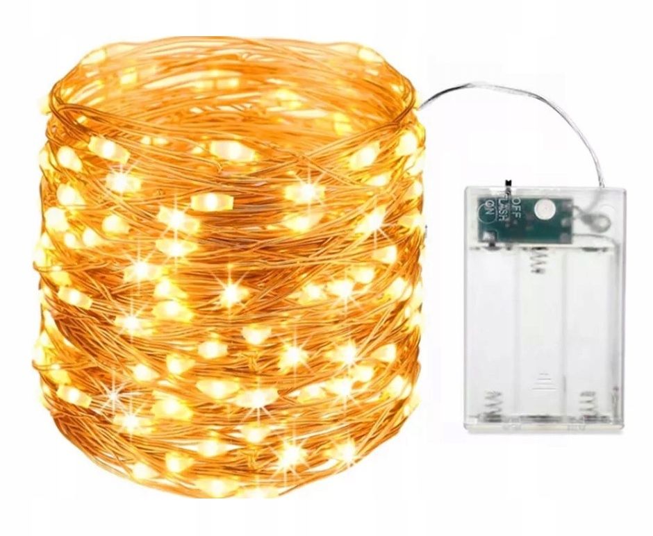  Svetelná girlanda 3 metrov - led reťaz kulki loptičky svetla ledballs teplý