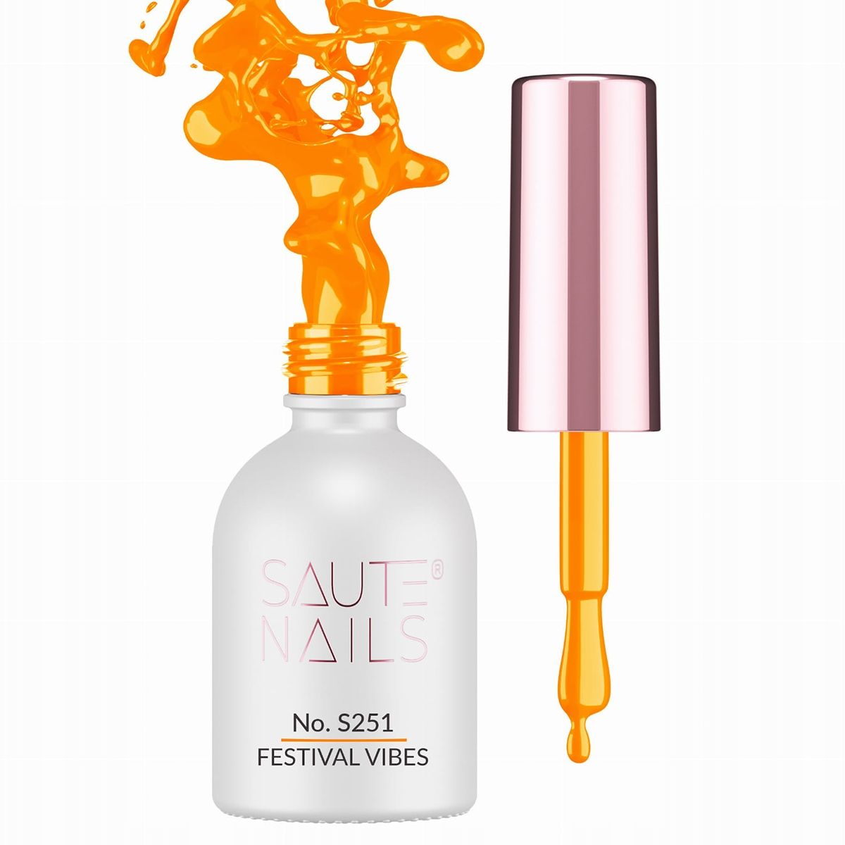  Saute nails hybrid nail polish for nails uv led s161 red lips red 8ml