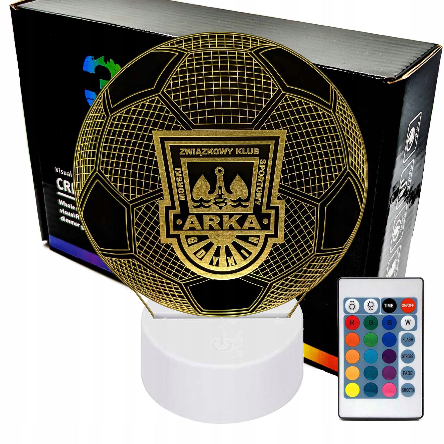  Noční světlo fotbal liverpool fc 3d lampy led