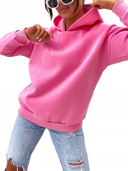  Isolierter pullover overisize kaputr baumwolle farben xl