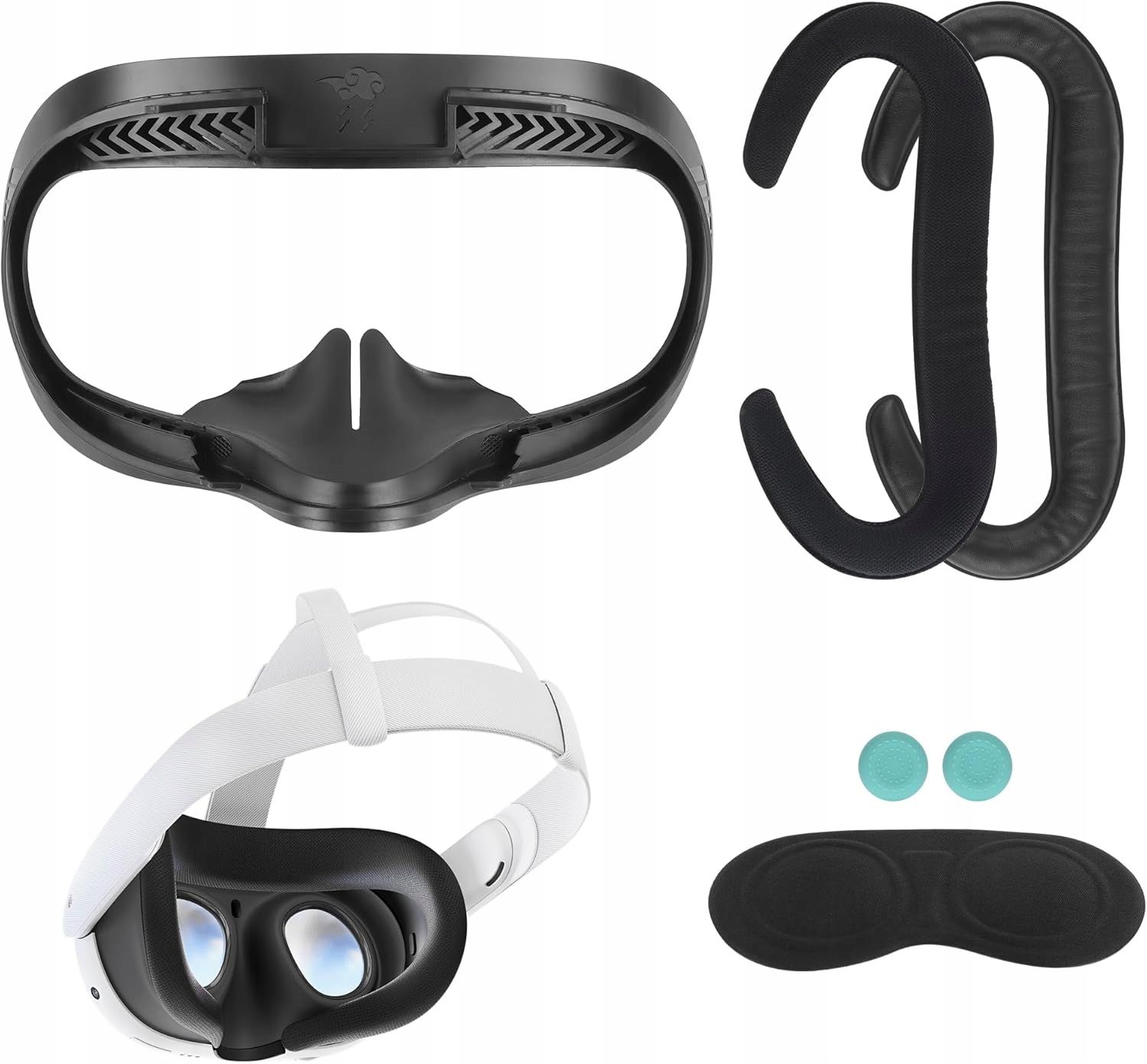  Replaceable cushions i noses ikarvr - oculus quest 2 6 in 1
