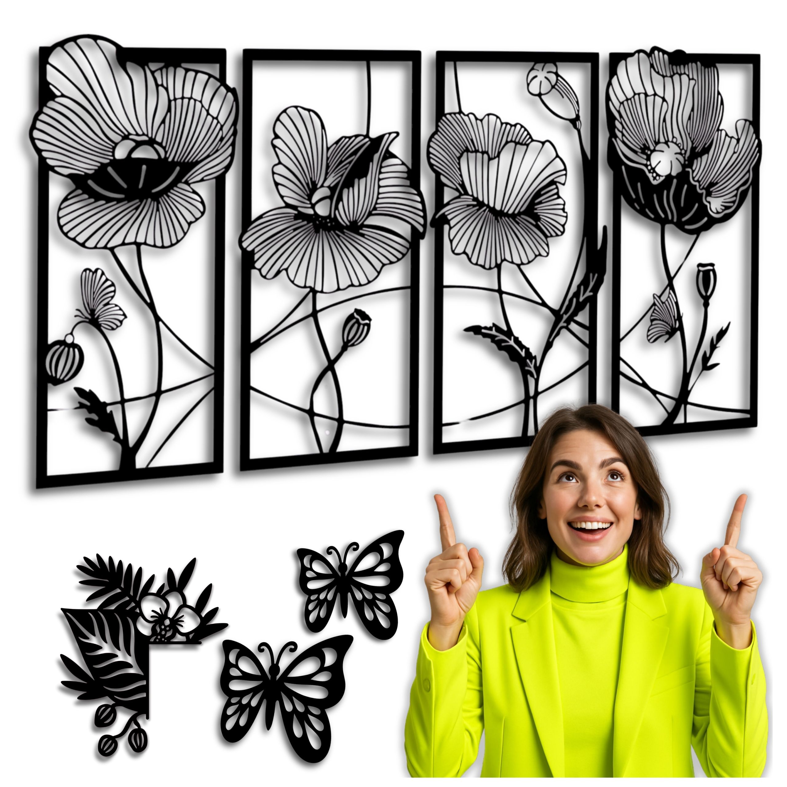  Openwork painting for the living room paintings on the wall wall decoration landscape gor