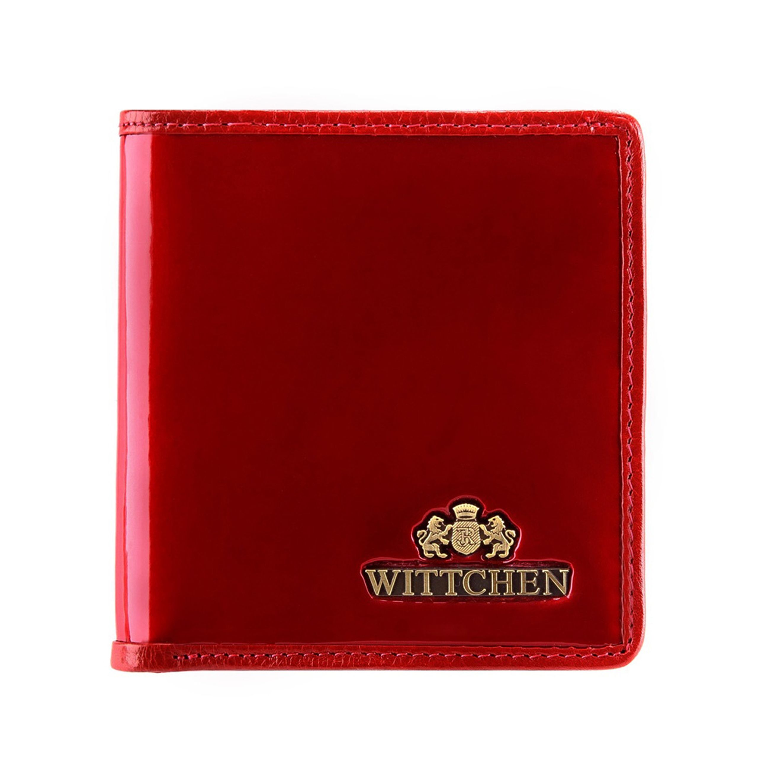  Wallet wittchen verona feminine 25-1-065-3 lacquered small red