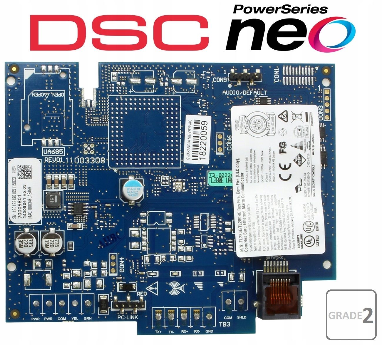  Tl280e laiendaja moodul laiendused saatja tcp ip sisse central power neo dsc