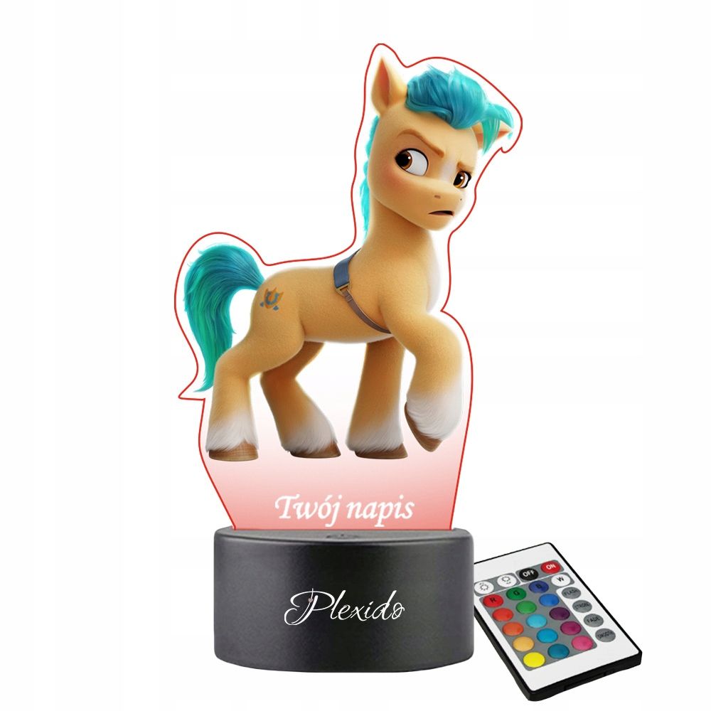  Öine valgus trükiga uv led muinasjutt lastele my little poni daamid