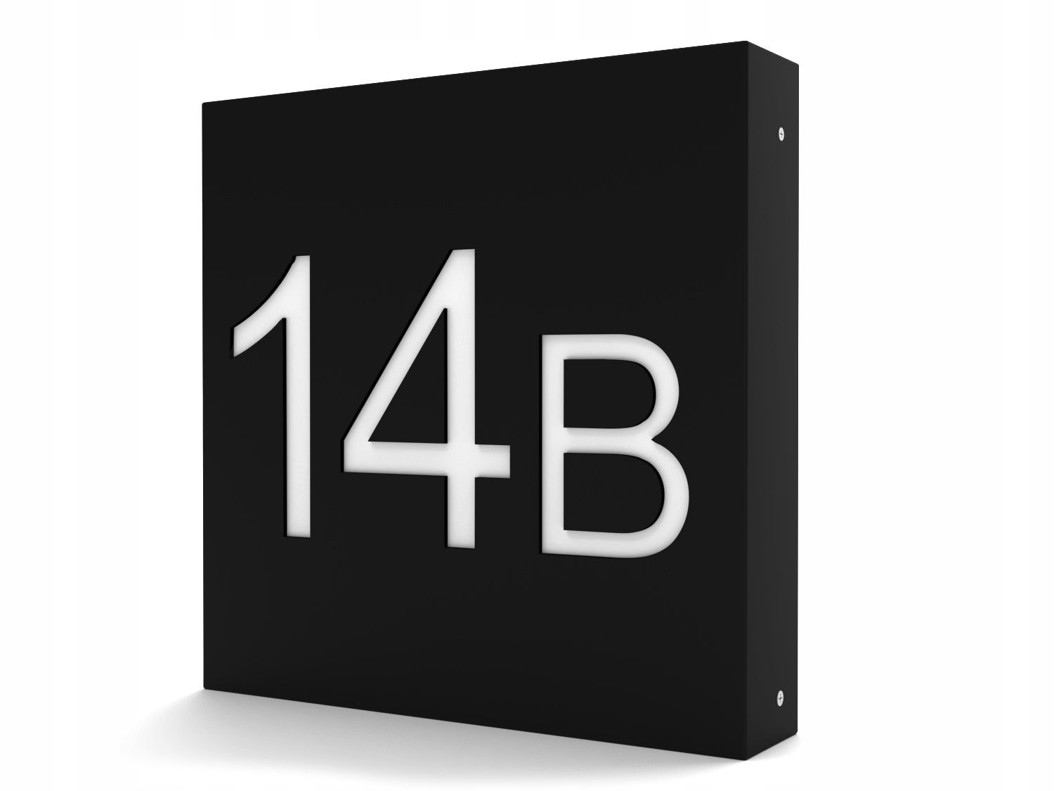  Namo numeris su apšvietimu lentelė led 30x30