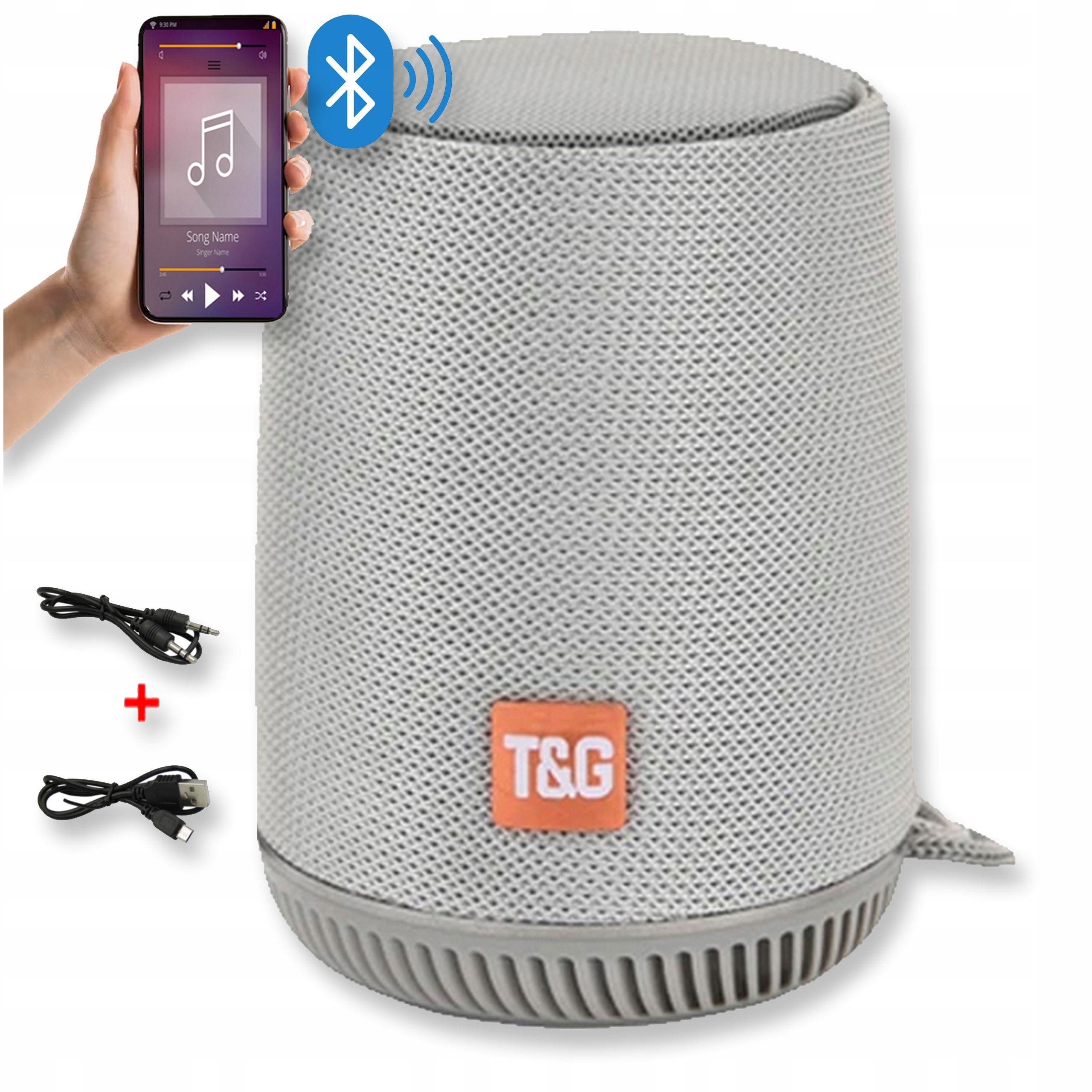  Speaker with bluetooth function portable wireless audio usb fm mobile radio aux sd