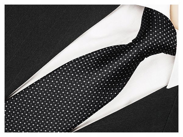  Klasický jednobarwny rovný uvázat 7cm muž za kostým jacquard rr32