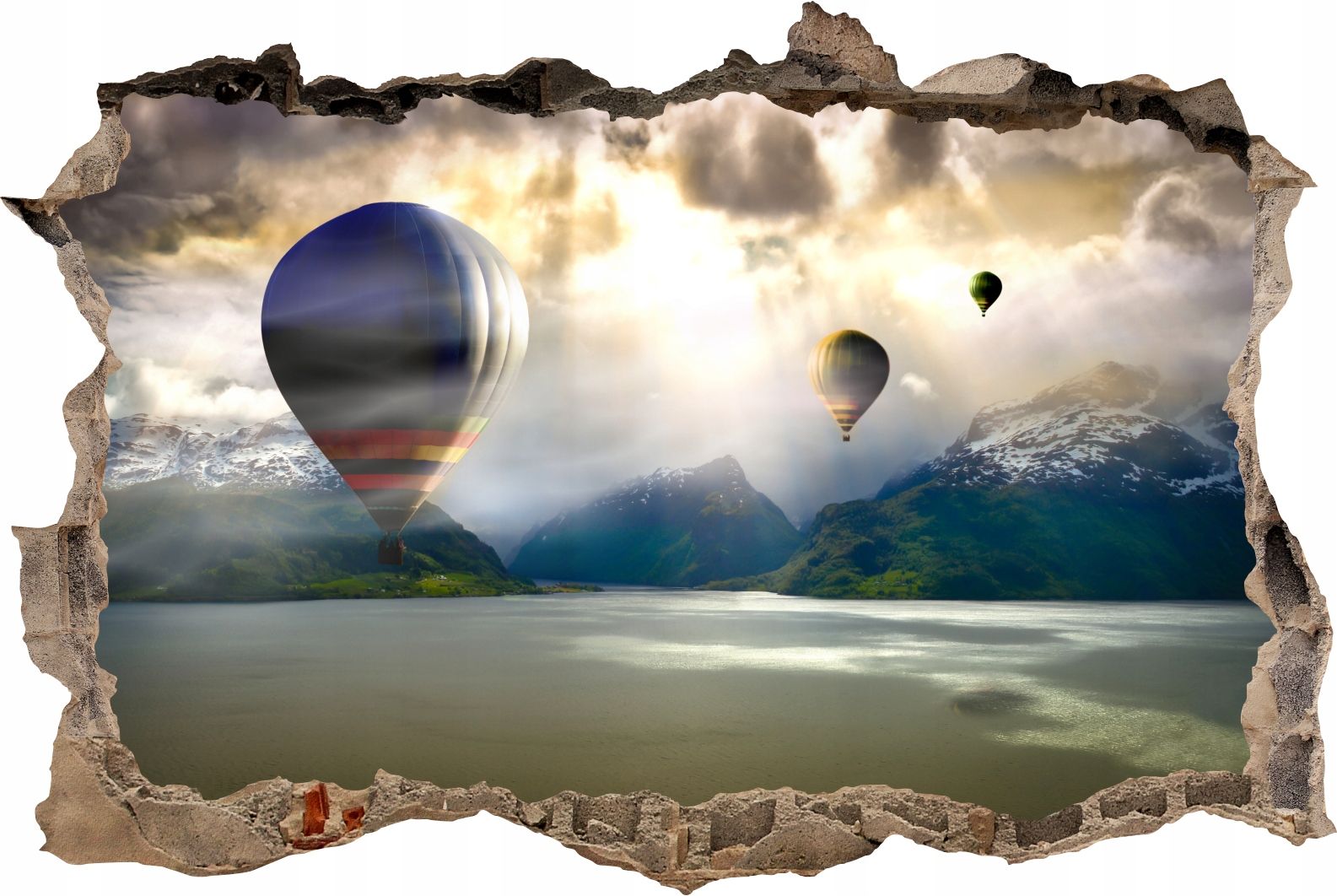  Fototapeedid auk 3d seinakleebis wodospady potok mets loodus
