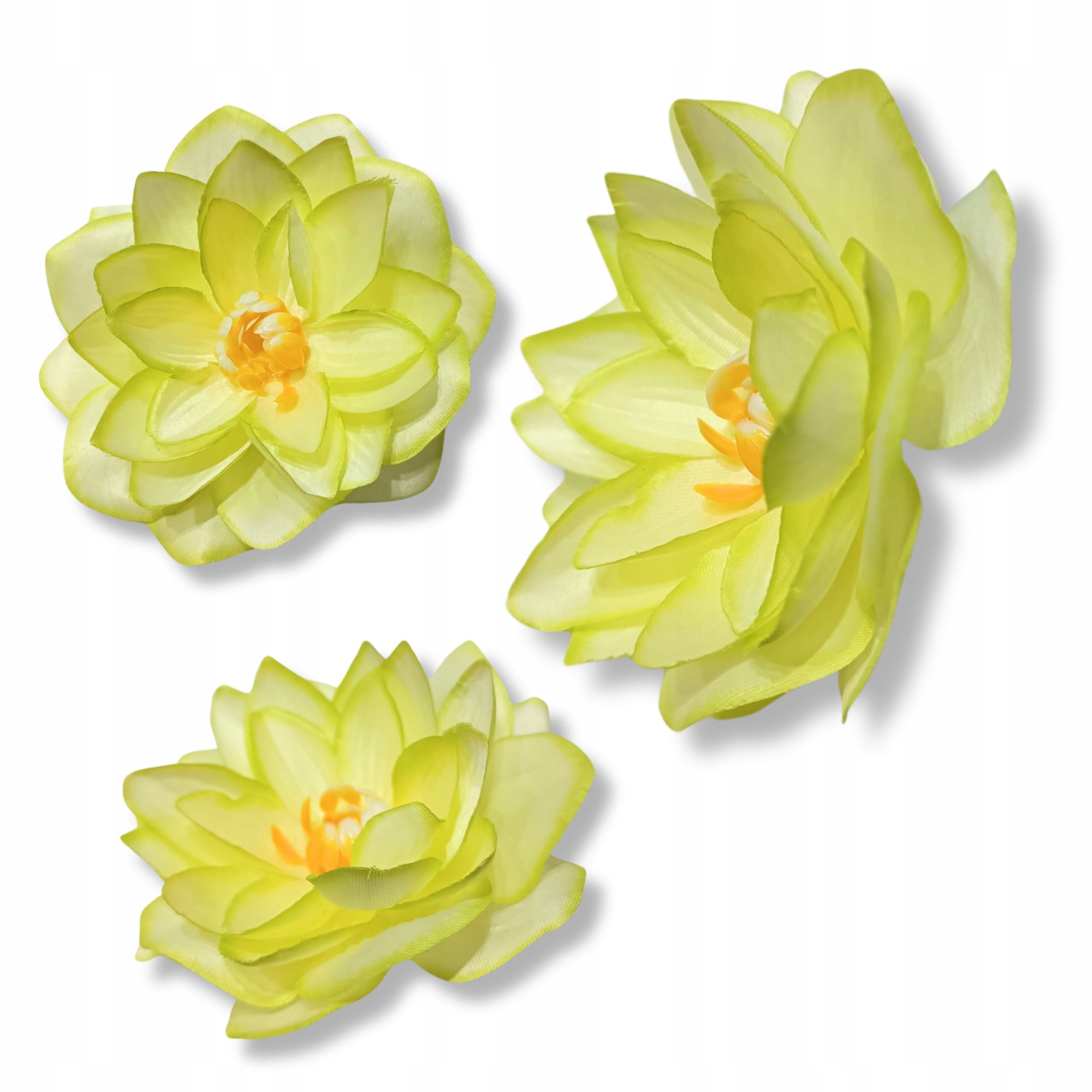 Mākslīgais zieds lotus lilijas ūdens 11cm gaiši rozā galva wyrobowa 12 datoriem.