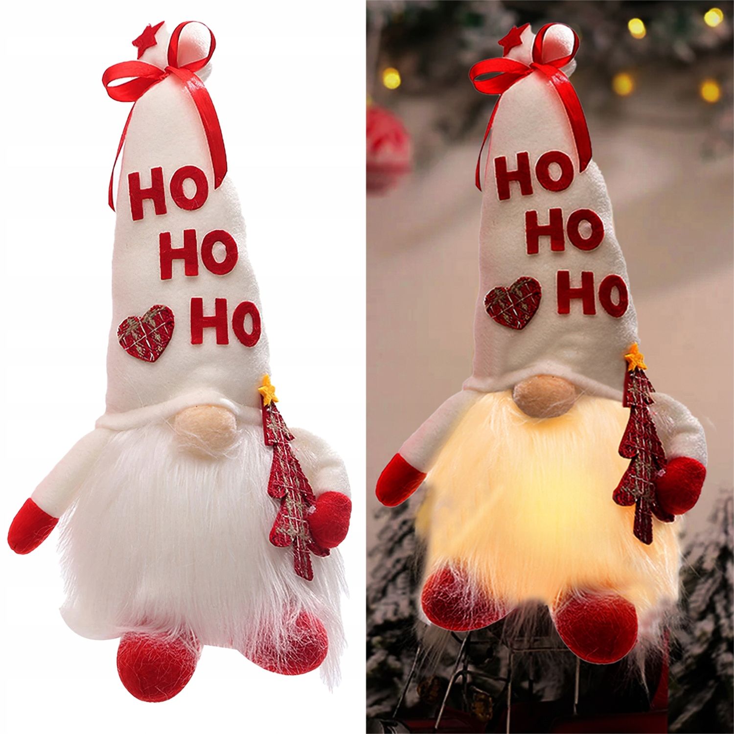  Gnome big dwarf gift for the holidays gnome led 36 cm
