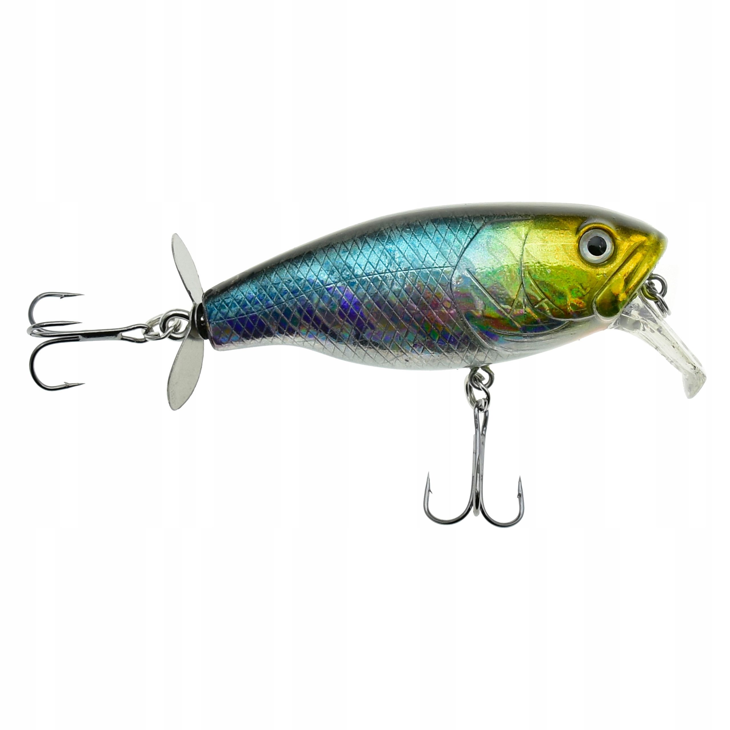  Wobbler zum angeln minnow pop walker 3d kunstköder 5,5 cm 8 g