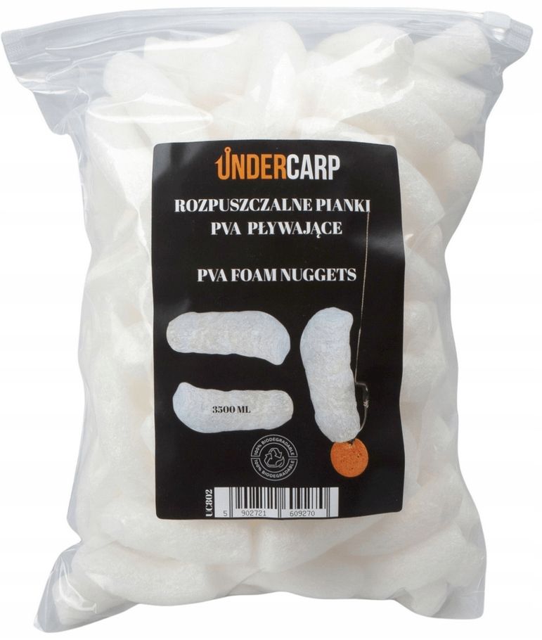  Undercarp rezerves daļas pva maisiņi 140mm x 85mm 25 gab.