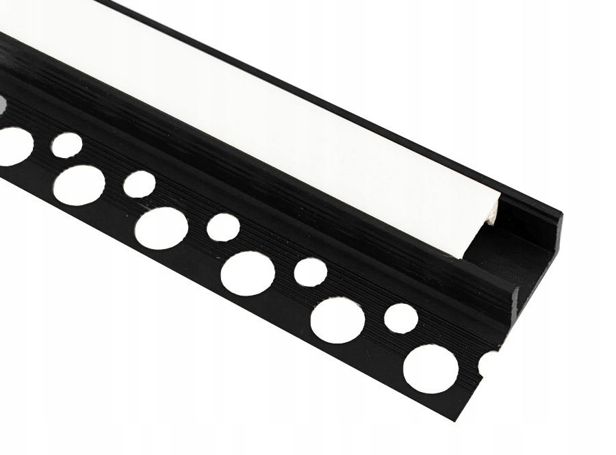  Profilis led gipso plokštėms gk led juostoms mono rgb baltas 1 metras