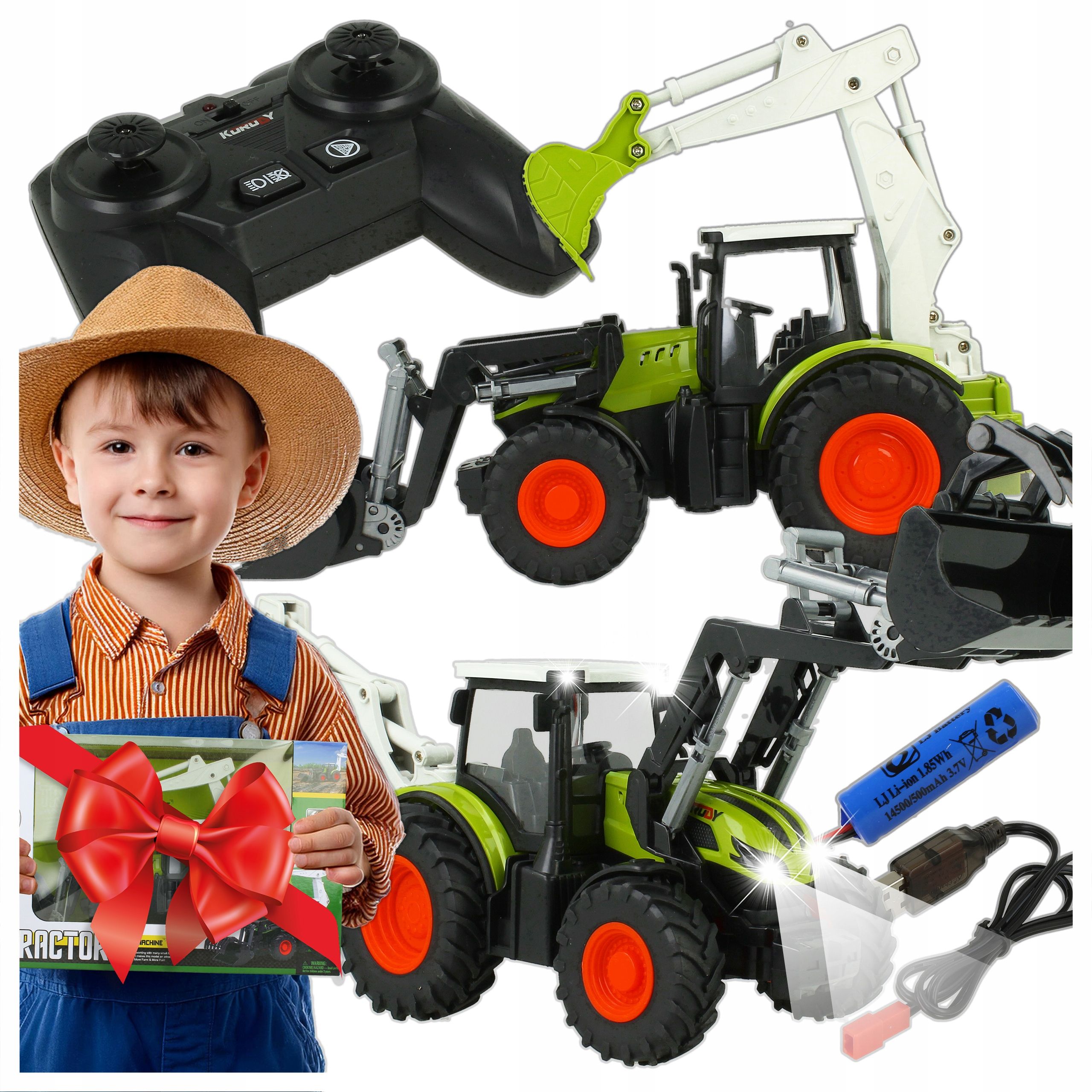  Traktor s otáčením ciagnik zemědělský stroj pohyblivé části obří pneumatiky