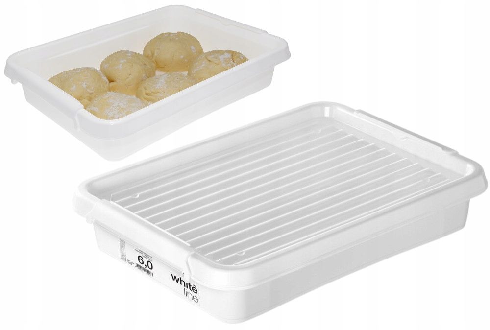  Dėžė tešlai picos 39×29×8 cm bpa free su dangčiu, sztaplowany