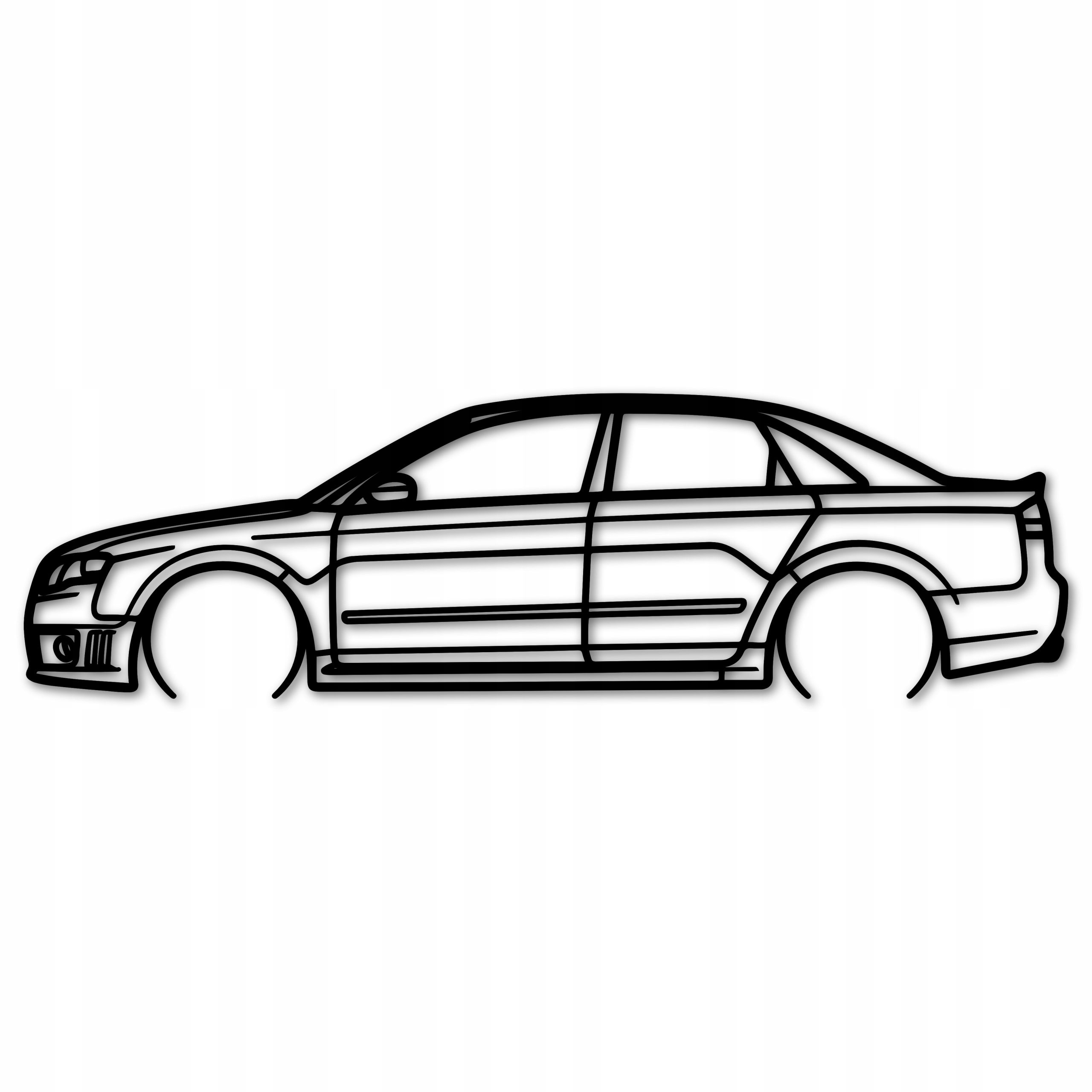  Ažūra glezna automašīna bmw e39 vagons sienu apdare plāksne 80 cm gleznas