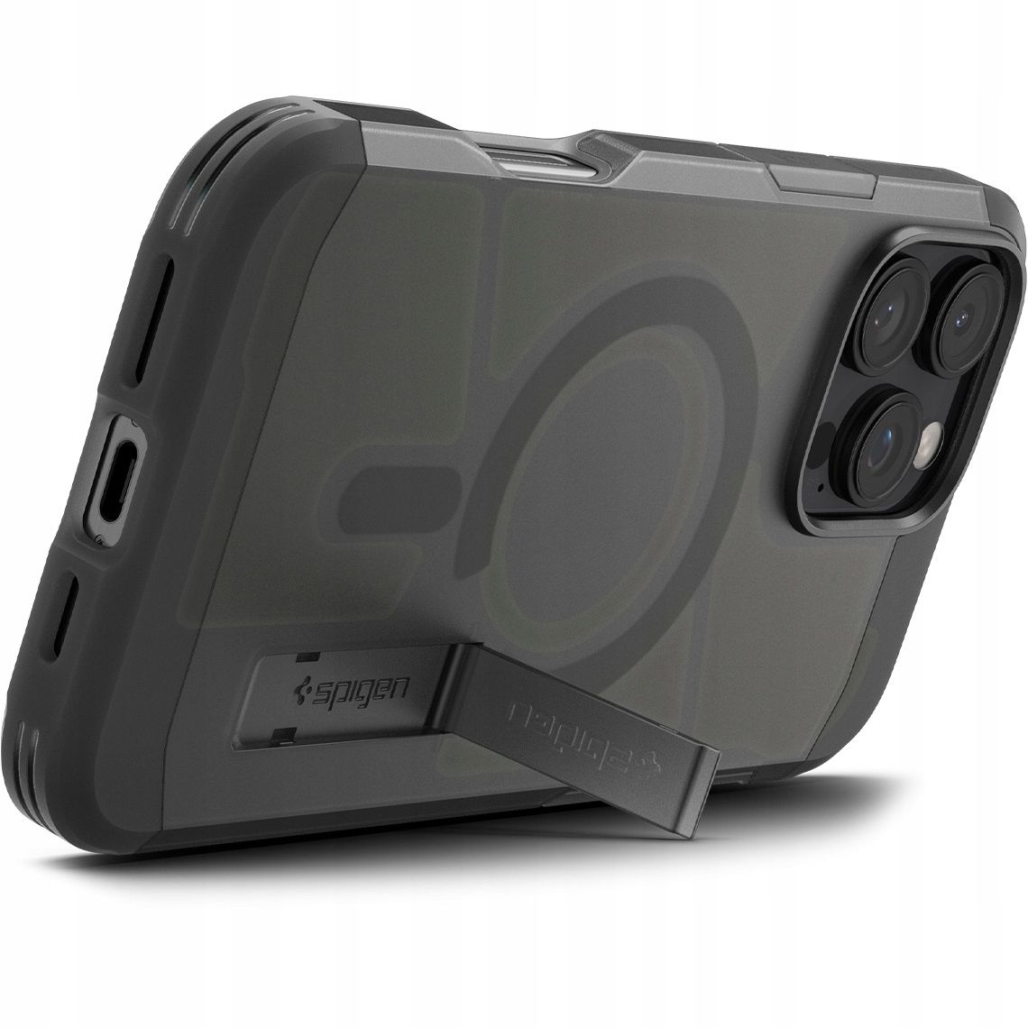  Byla spigen į "iphone" 16 pro, nugara į magsafe, lengvas, tvirtas, stilingas