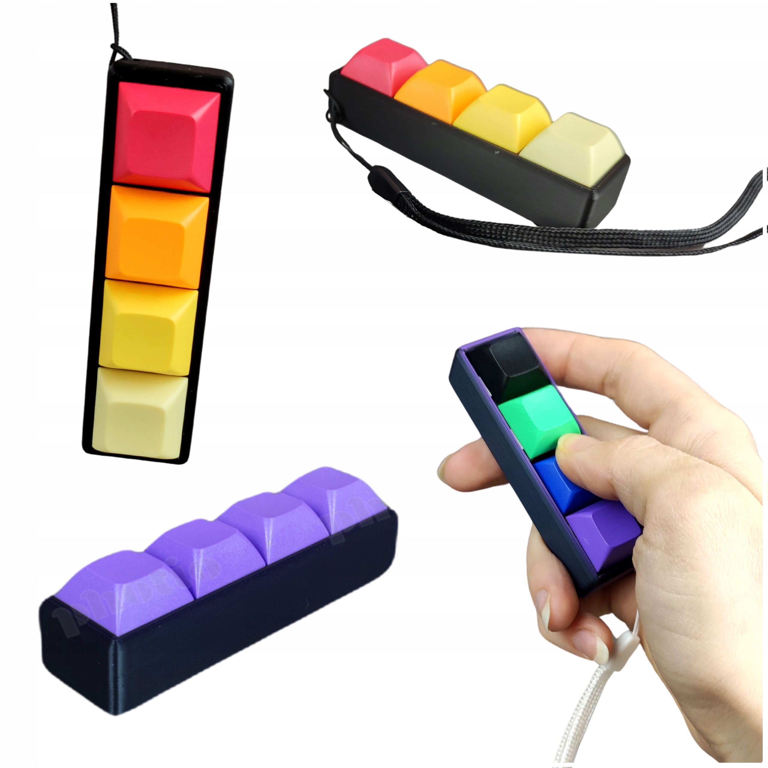  Antistresinis žaislas antistresinis fidget toys suaugusiųjų klikeris pakabukas