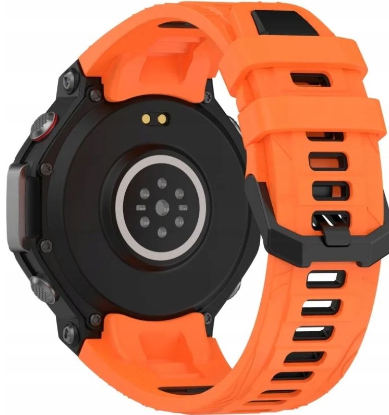  Silikonarmband + schraubendreher in xiaomi amazfit t-rex 3 / orange farbe