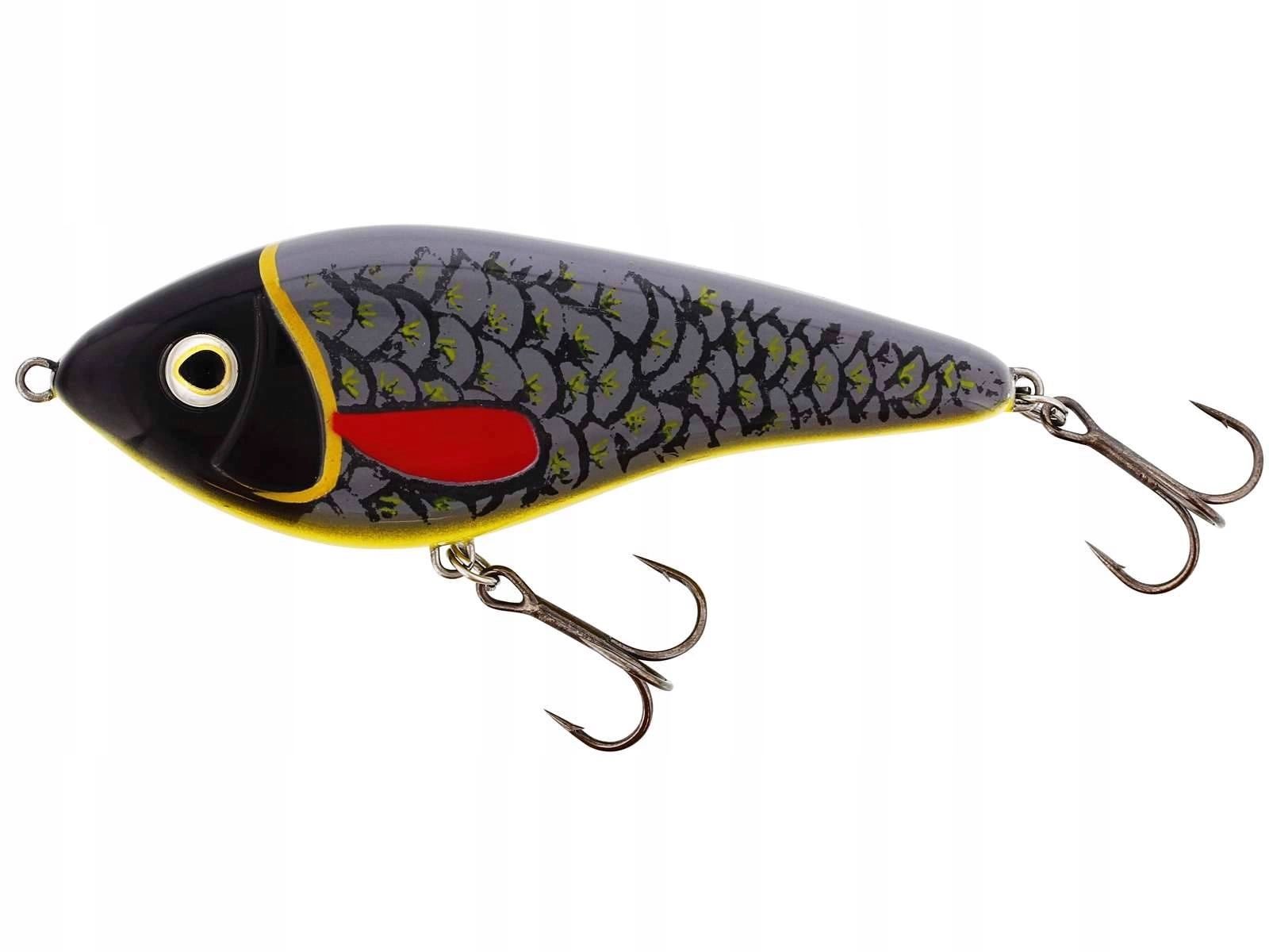  Vobleris westin swim jerk 10cm 34g - skęstantis - 3d rocky red